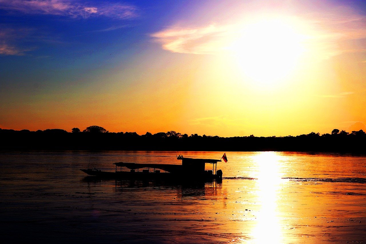 sunsets, rio putumayo, rio san miguel-4493515.jpg