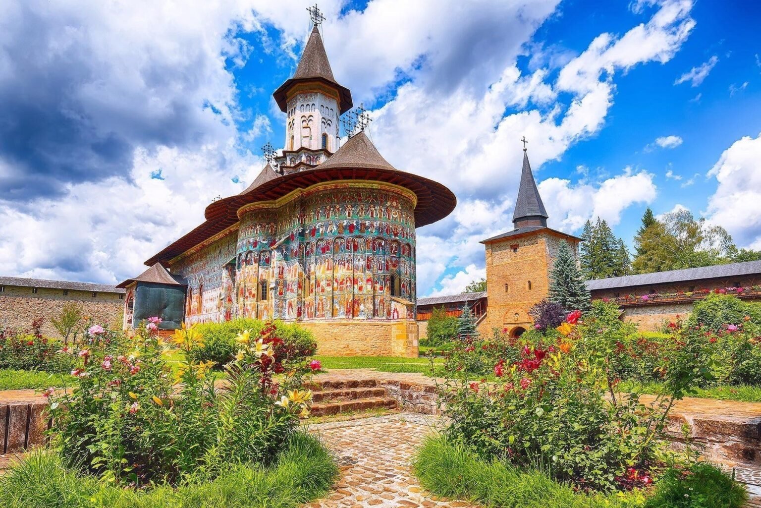 Rumania - Monasterio de Sucevita