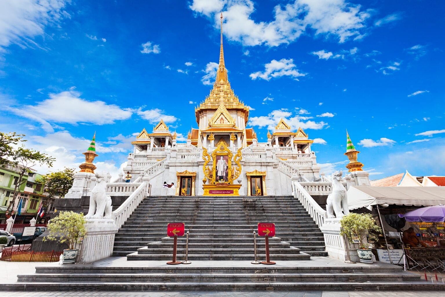 Tailandia - Templo de Wat Traimit Bangkok