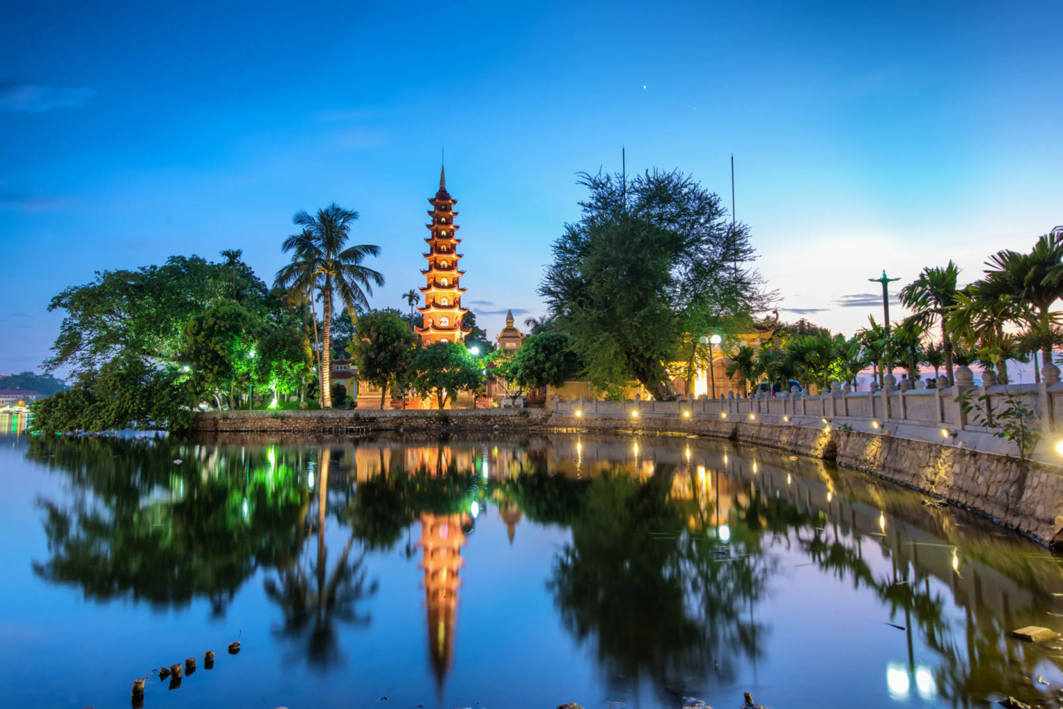 Vietnam - Pagoda de Tran Quoc.